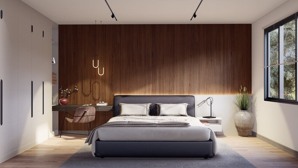Oaklentra Laminate Slat Panels