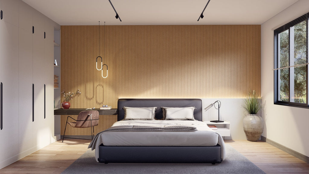 Oaklentra Laminate Slat Panels