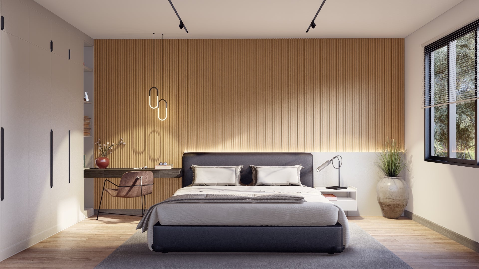 Oaklentra Laminate Slat Panels