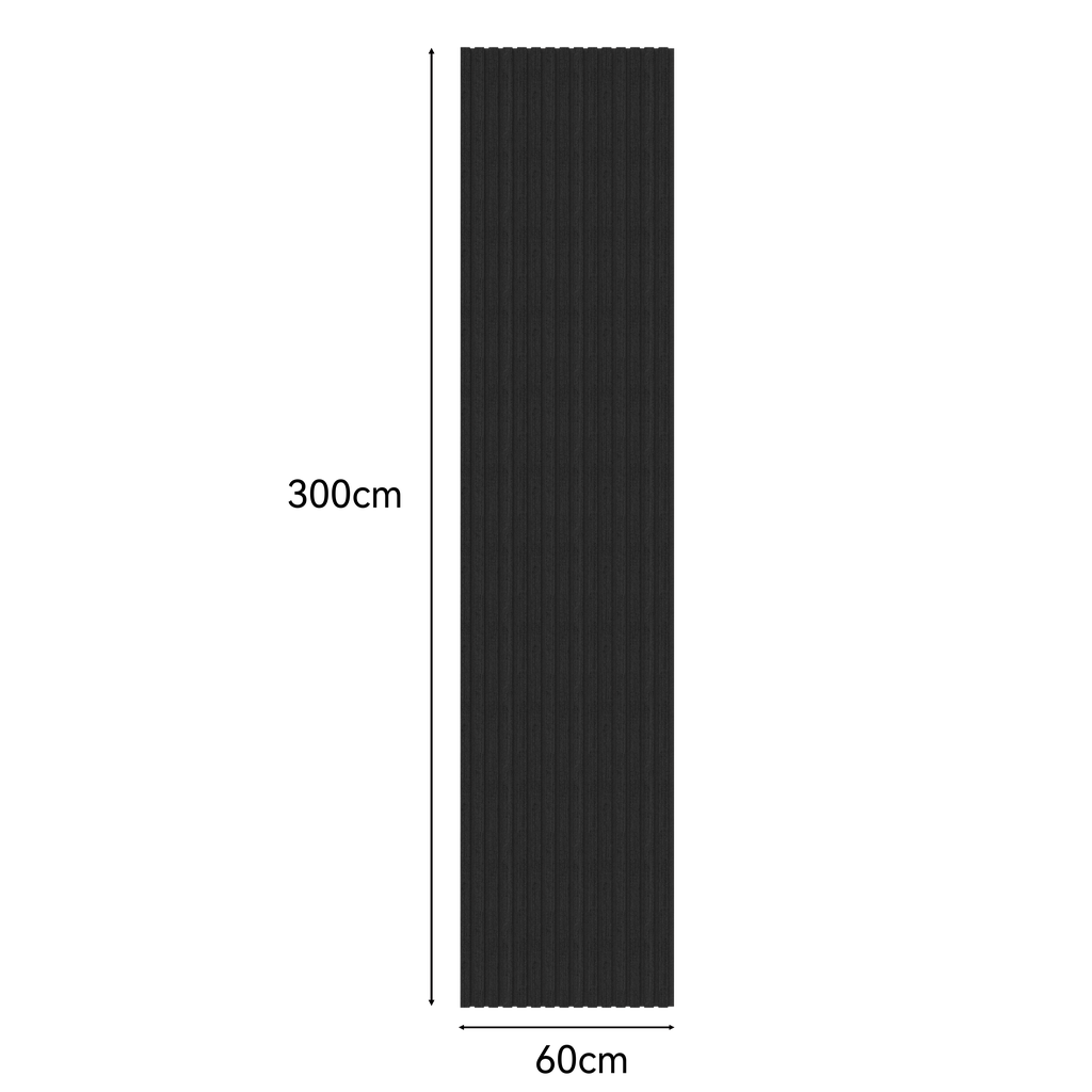 Oaklentra Acoustic Slat Panels - Black Oak