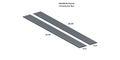 Oaklentra Acoustic Slat Panels - Grey Oak
