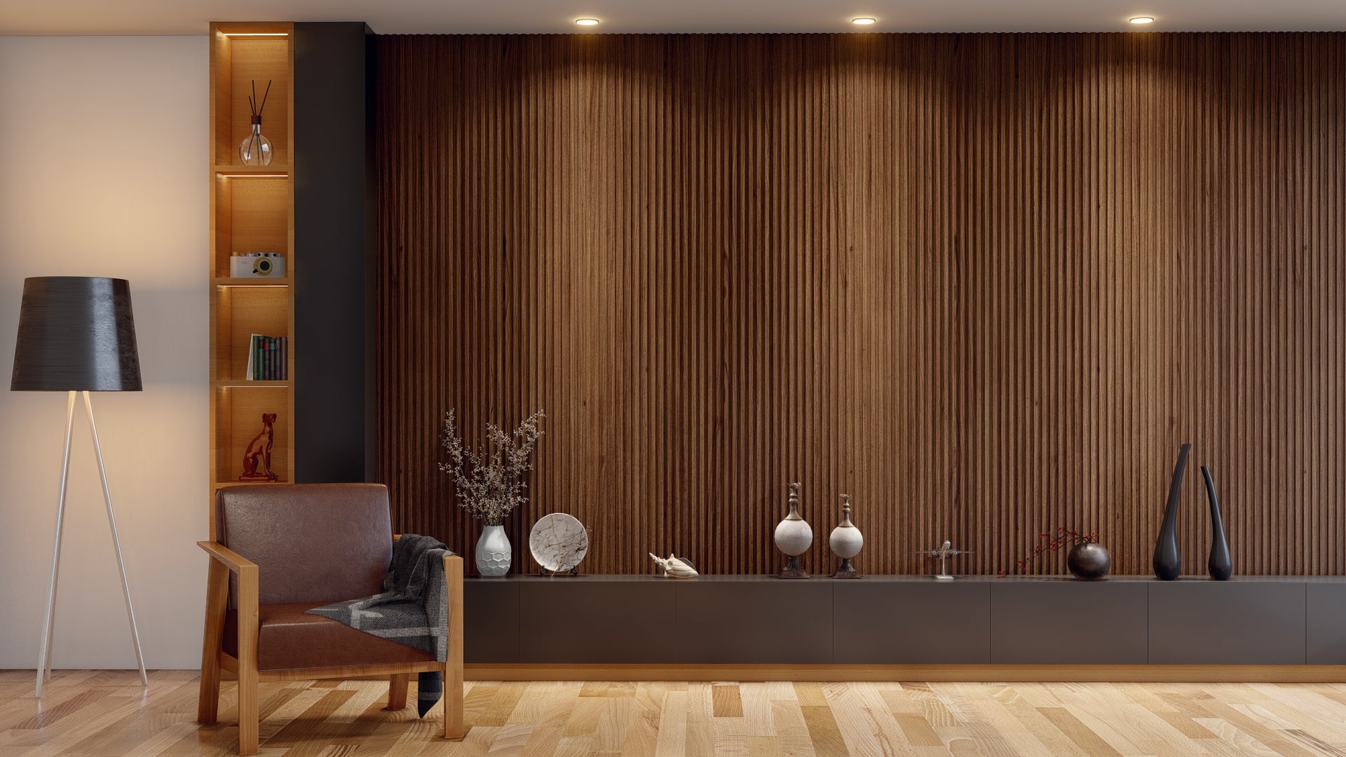 Oaklentra Laminate Slat Panels