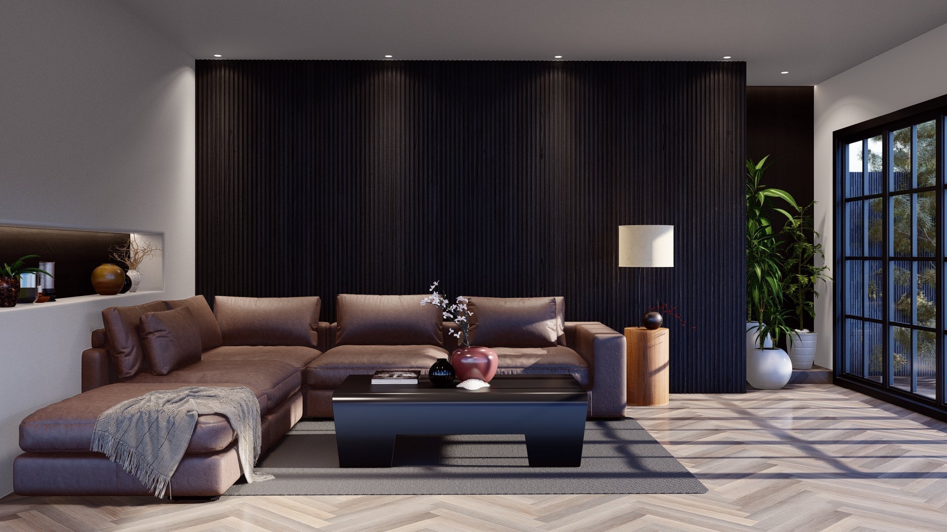 Oaklentra Laminate Slat Panels