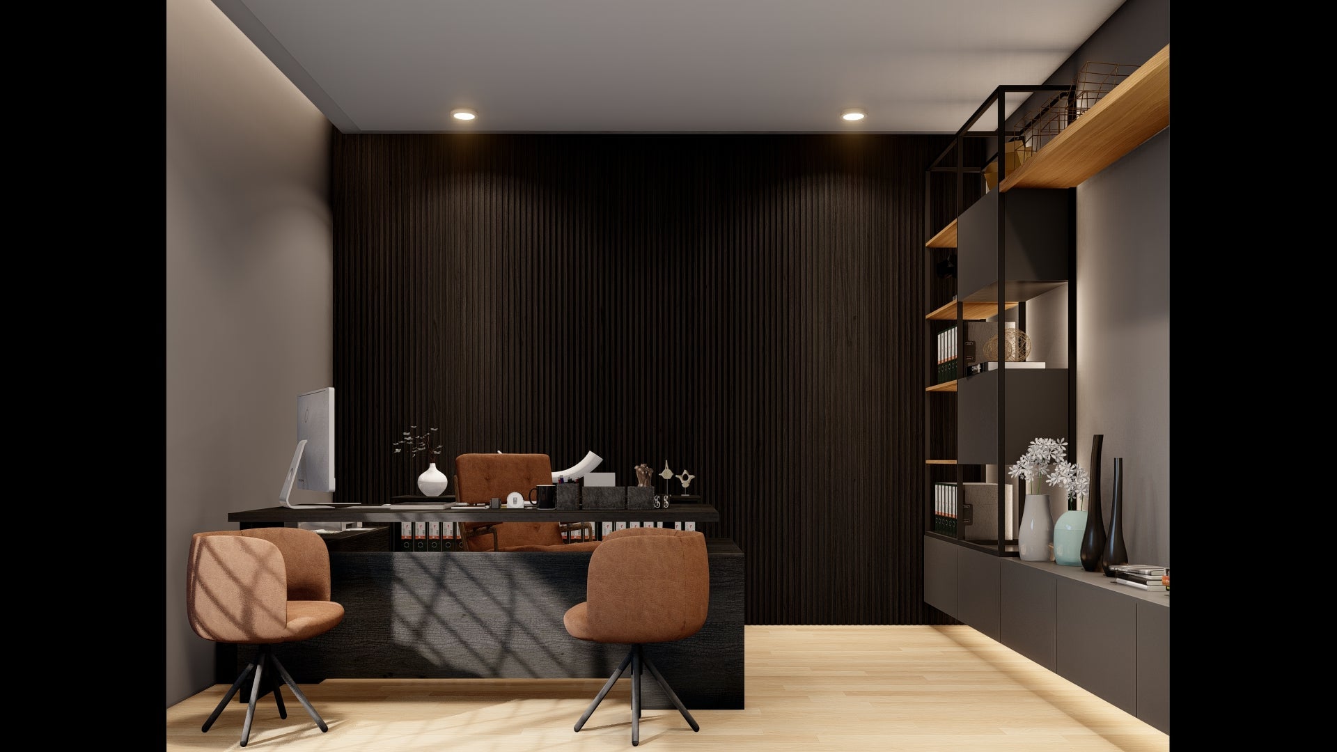 Oaklentra Laminate Slat Panels