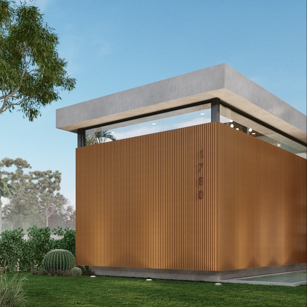 Oaklentra Exterior Slat Panels