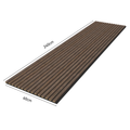 Oaklentra Acoustic Slat Panels - Walnut