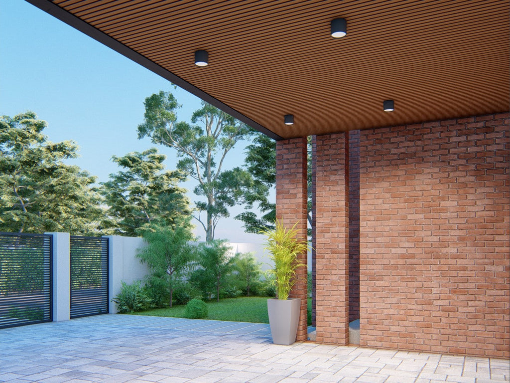 Oaklentra Exterior Slat Panels