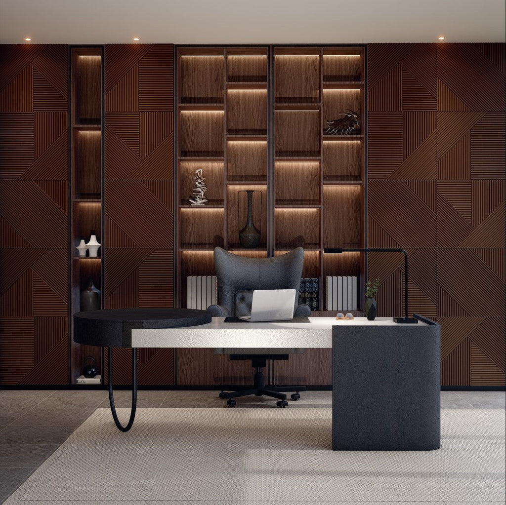Oaklentra Solid Wood Puzzle Panel