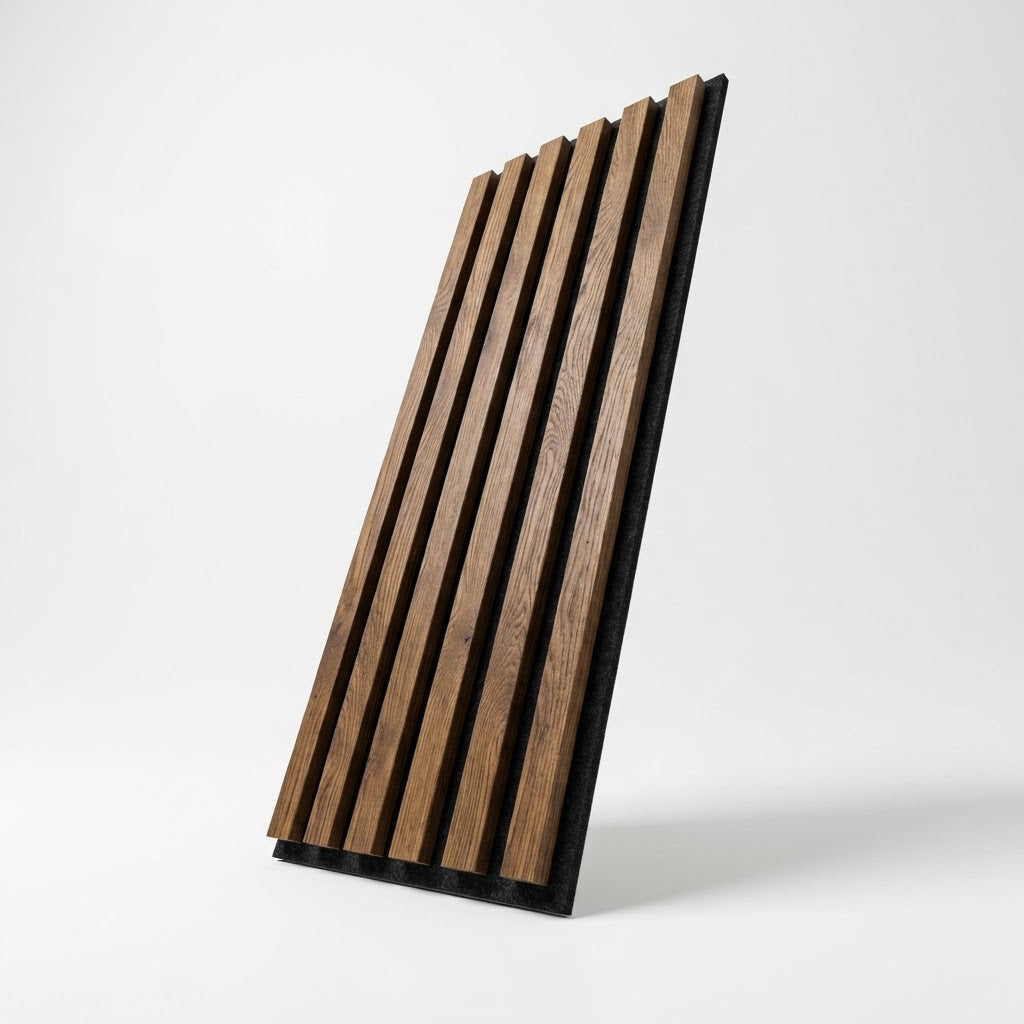 Highland Park XL Walnut Acoustic Wall Panel — 170cm × 110cm