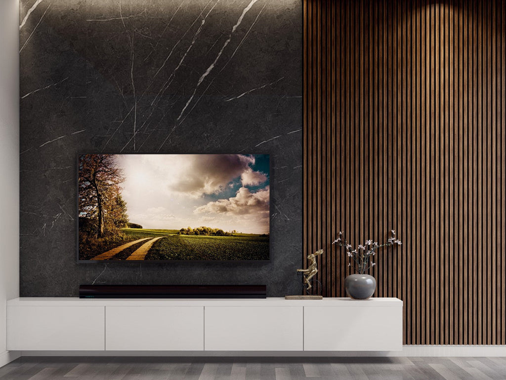 Oaklentra Acoustic Slat Panels - Walnut