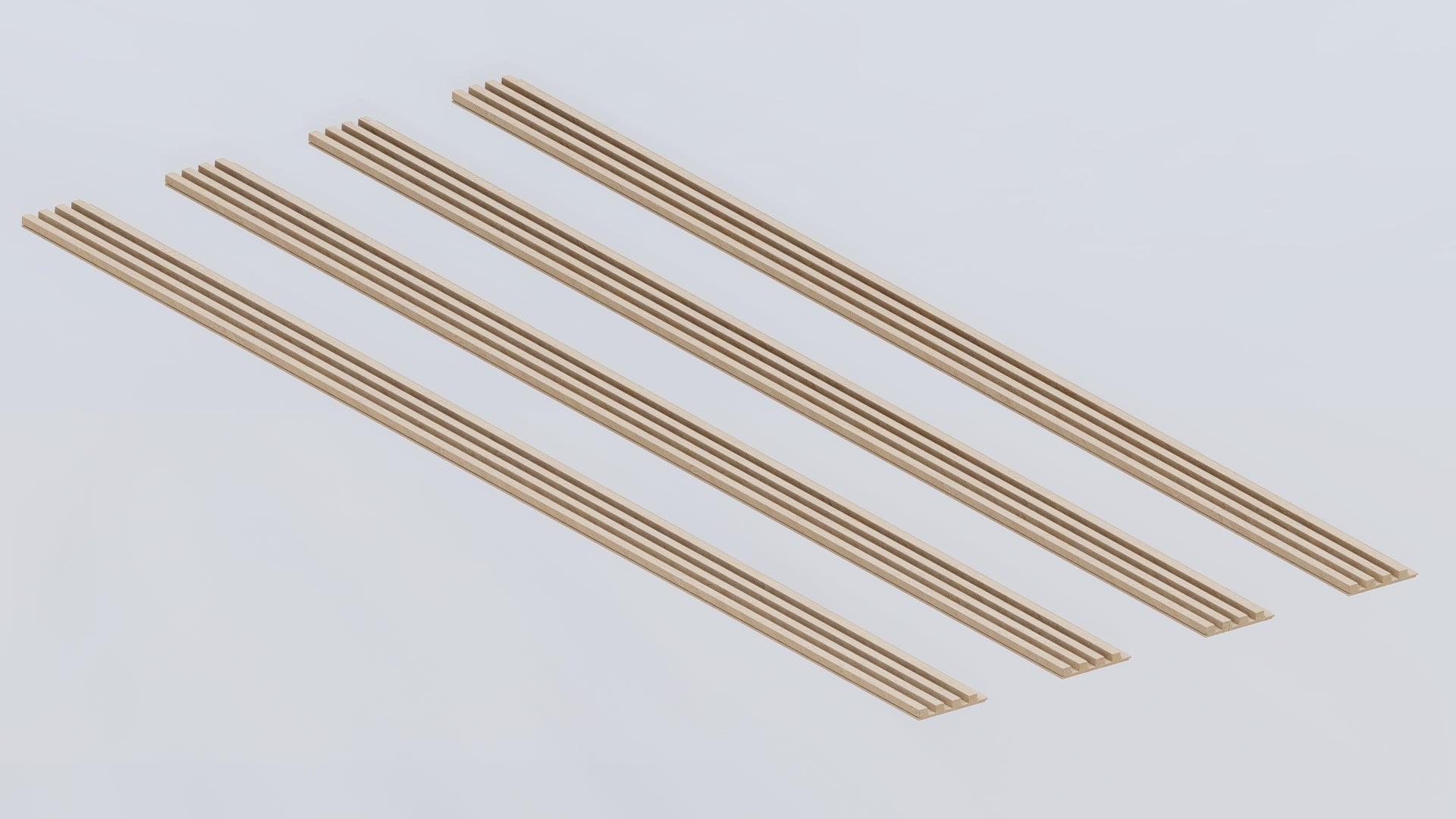 Oaklentra Laminate Slat Panels